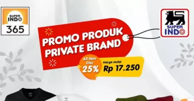 Supermarket Super Indo Diskon Produk Private Brand, Serbu!