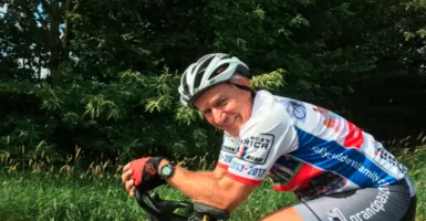 Top! Arvid Loewen Pecahkan Rekor Dunia Bersepeda Sejauh 11.315 Km