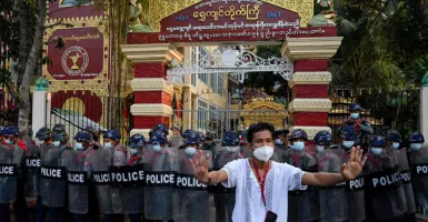 Berani Demontrasi di Myanmar Pasti Mati, Yang Gugur Sudah 4 Orang