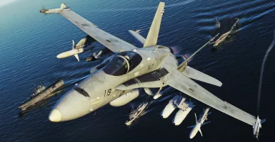 Laut China Selatan Mendidih, F-18 Hornet Dekati Natuna