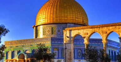Dome of The Rock Palestina, Tempat Tiupan Sangkakala