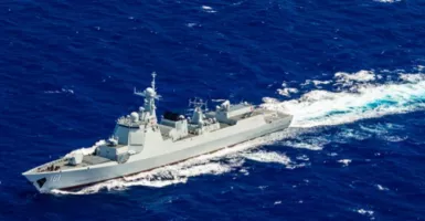 Kapal Perusak China Latihan Militer Brutal, Ada Radar Antisiluman