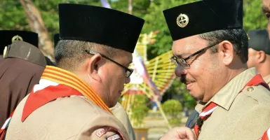 Anggota Pramuka Gorontalo Ikuti Kemah Bakti Karakter Kebangsaan