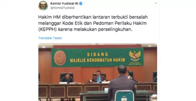 Hakim Militer Makassar Dipecat Karena Selingkuh