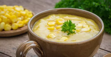 Resep Krim Sup Jagung, Sajian Menu Berbuka yang Praktis dan Sehat