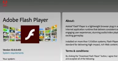 Adobe Blokir Flash Player Mulai 12 Januari 2021, Buruan Hapus!