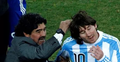 Maradona Wafat, Messi dan Ronaldo Bilang Begini di Medsos