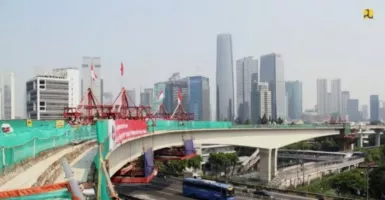 Jembatan Lengkung LRT Keren, Perancangnya Dapat 1 Bulan DOM