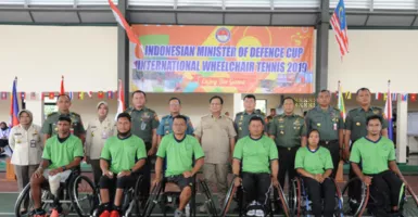 Menhan Prabowo Macho dan Peduli Disabilitas