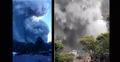 Seram, Begini Detik-detik Erupsi Gunung Tangkuban Perahu!