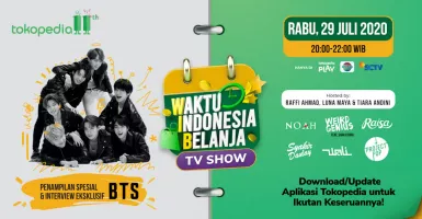 Eksklusif! BTS Bakal Hadir di Waktu Indonesia Belanja Tokopedia