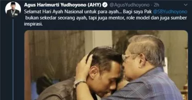 Di Hari Ayah, SBY dan AHY Ganteng Maksimal