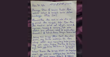 Dahsyatnya Surat Habib Rizieq, Bacanya Jadi Pengin Nangis