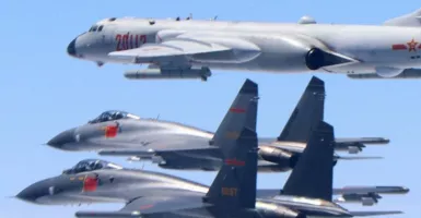Adu Kuat Jet Tempur China vs Taiwan