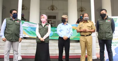 Bank Indonesia Jawa Barat Berikan Bantuan Wastafel Portable