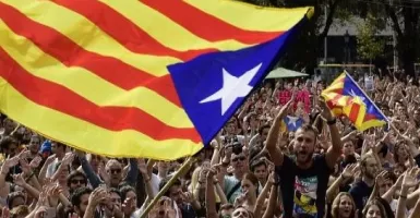 Spanyol Penjarakan 9 Tokoh Gerakan Separatis Catalunya