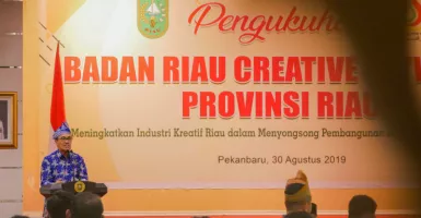 Gubernur Syamsuar Kukuhkan Badan Riau Creative Network