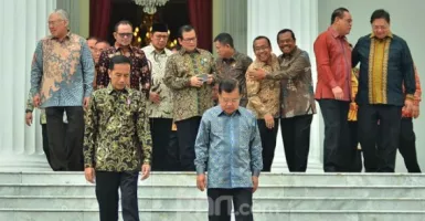 Perpisahan Jokowi dan Para Menteri Kabinet Mengharukan, Nih lihat