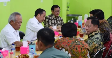 Ah Sedap! Presiden Jokowi Nikmati Sambal Buatan Gubernur Kaltara