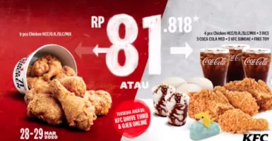 Promo KFC Buat Kamu yang Sedang Berkumpul Sama Keluarga di Rumah
