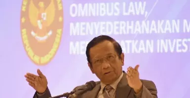 Omnibus Law Ada Salah Ketik, Klarifikasi Mahfud MD Disebut Lucu