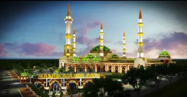 Masjid Megah ini Bakal Jadi destinasi Religi Andalan di Batam