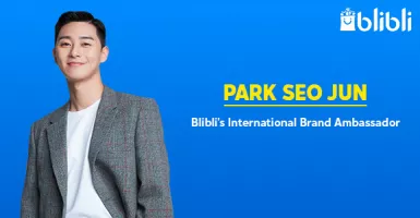 Asyik! Park Seo Jun Terpilih Sebagai Brand Ambassador Blibli