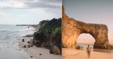 Pesona Batu Cincin Pantai Mbawana Sebelum dan Sesudah Runtuh