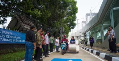 Gratis! MRT Sediakan Parkir Khusus Disabilitas