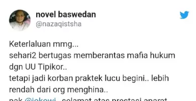 Novel Baswedan Blak-blakan: Pak Jokowi Selamat...