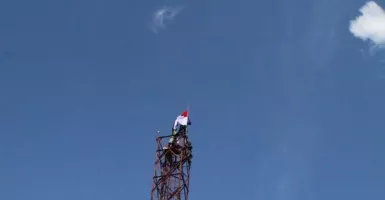 Aksi Heroik Prajurit TNI, Kibarkan Bendera Merah Putih di Asmat