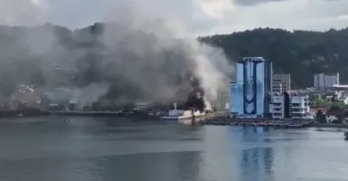 Kesaksian, Rusuh Papua Membakar Pelabuhan hingga Rumah Warga