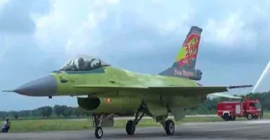Luar Biasa... TNI AU Sulap Pesawat Tempur F-16 Jadi Makin Canggih
