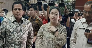 Berikan Bingkisan Makanan, Puan Maharani: Terima Kasih TNI-Polri