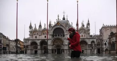 Bencana Banjir, Kota Wisata Venesia Terancam Hilang Selamanya