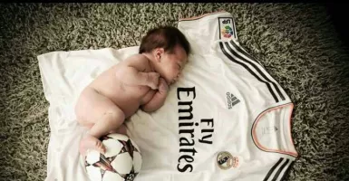 Top Banget, Nama Bayi Terinspirasi dari Legenda Real Madrid