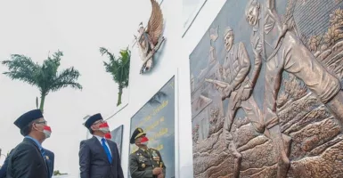 Monumen Pahlawan di TMP Dreded Bogor Selesai Dibuat