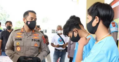 Polisi Tangkap 9 Pelajar Pelaku Pembacokan di Cianjur