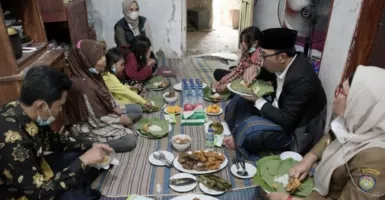 Ridwan Kamil Makan Siang Bersama Tiga Anak Terlantar, Kenapa?