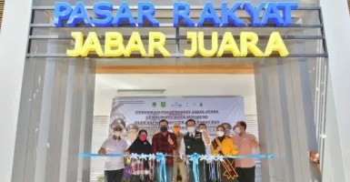 Ridwan Kamil Resmikan Pasar Senilai Rp10 Miliar di Kota Sukabumi