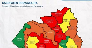 COVID-19 Meningkat, Enam Kecamatan di Purwakarta Masuk Zona Merah
