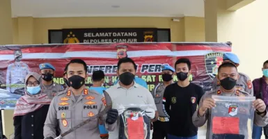 Polres Cianjur Tangkap 2 Anggota Geng Motor, Kejahatannya Sadis