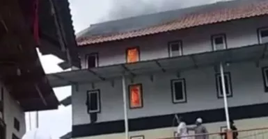 Lagi, Kebakaran Terjadi di Ponpes Cianjur, Mohon Doanya