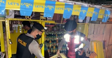 Polisi Gerebek Warung Penjual Miras di Sukabumi Jelang Ramadan