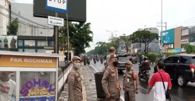 Bandel Banget, PKL di Jalan Margonda Muncul Lagi Usai ditertibkan