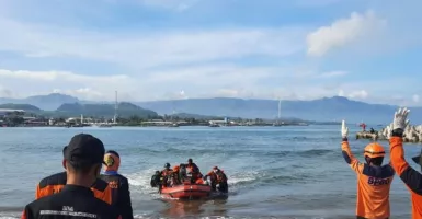 Satu Jasad Wisatawan yang Hilang di Pantai Citepus ditemukan