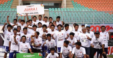 Tim Senior Keok, Persib U-16 Justru Juara Nusantara Open
