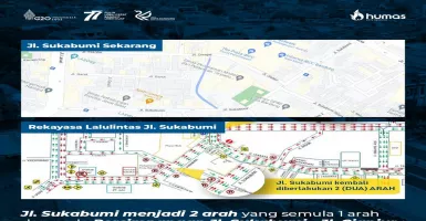 Mohon Perhatian Warga Bandung, Mulai Hari ini Ada Rekayasa Lalin di Jalan Jakarta