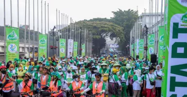 Fun Walk di Kota Bandung Diikuti 1.100 peserta