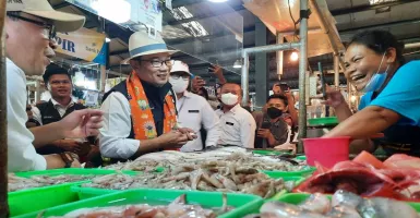 Ridwan Kamil Kunjungi Pasar Sukatani, Ini yang Ditemukan